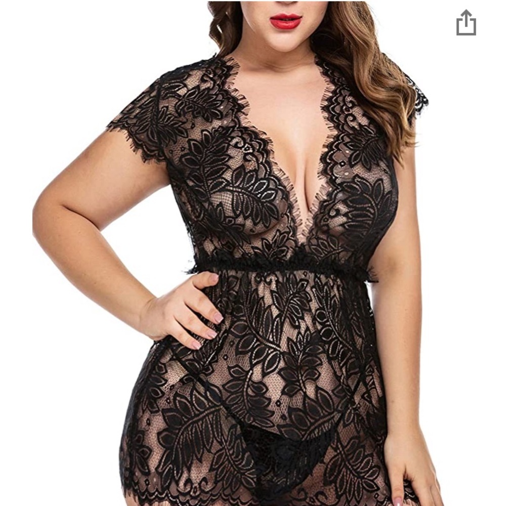 Lovely black Lacey lingerie